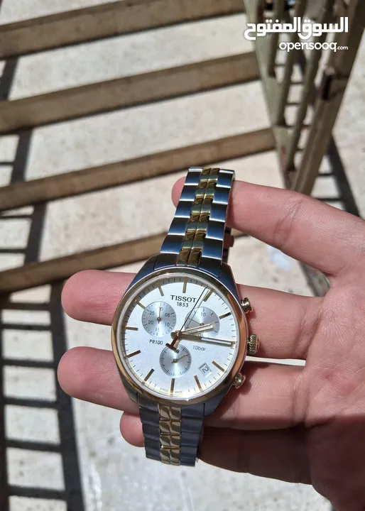 Tissot PR100 Original   جديدة بجلاتين مع أوراقها