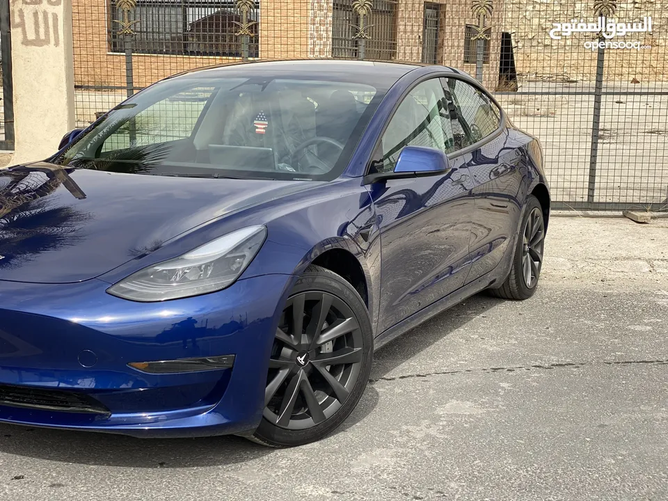 TESLA Model 3 Stander Plus 2023   تسلا 3 ستاندر بلس 2023  بحالة الوكالة فعلا ليس قولا  ما شاء الله