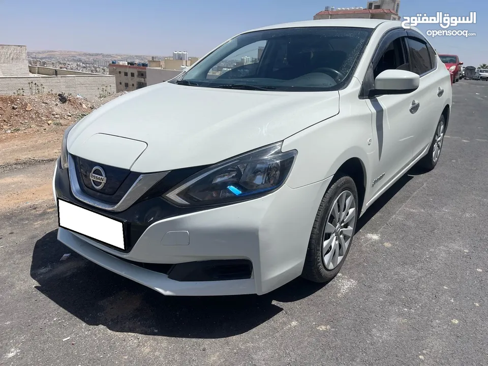 نيسان سيلفي كهربا 2018  بحاله الوكاله استخدام شخصي فقط وبسعر 9600 دينار