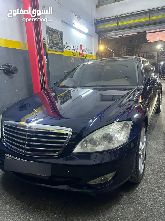 مرسيدس S350 )206 فحص 7 جيد  السيارة نضيفة و معمولها صيانه ((مالك واحد ))  فحص