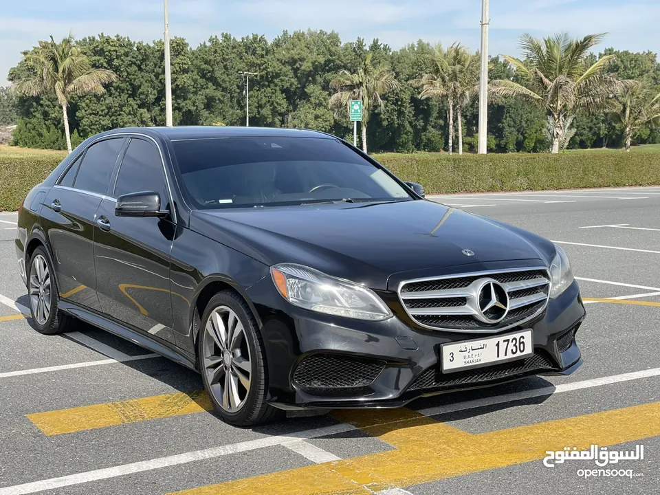 مرسيدس E350(AMG) حالة الوكالة فل اوبشن