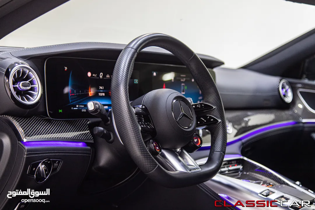 Mercedes Gt53 AMG 4matic + 2024   السيارة وارد المانيا و قطعت مسافة 11,000 كم