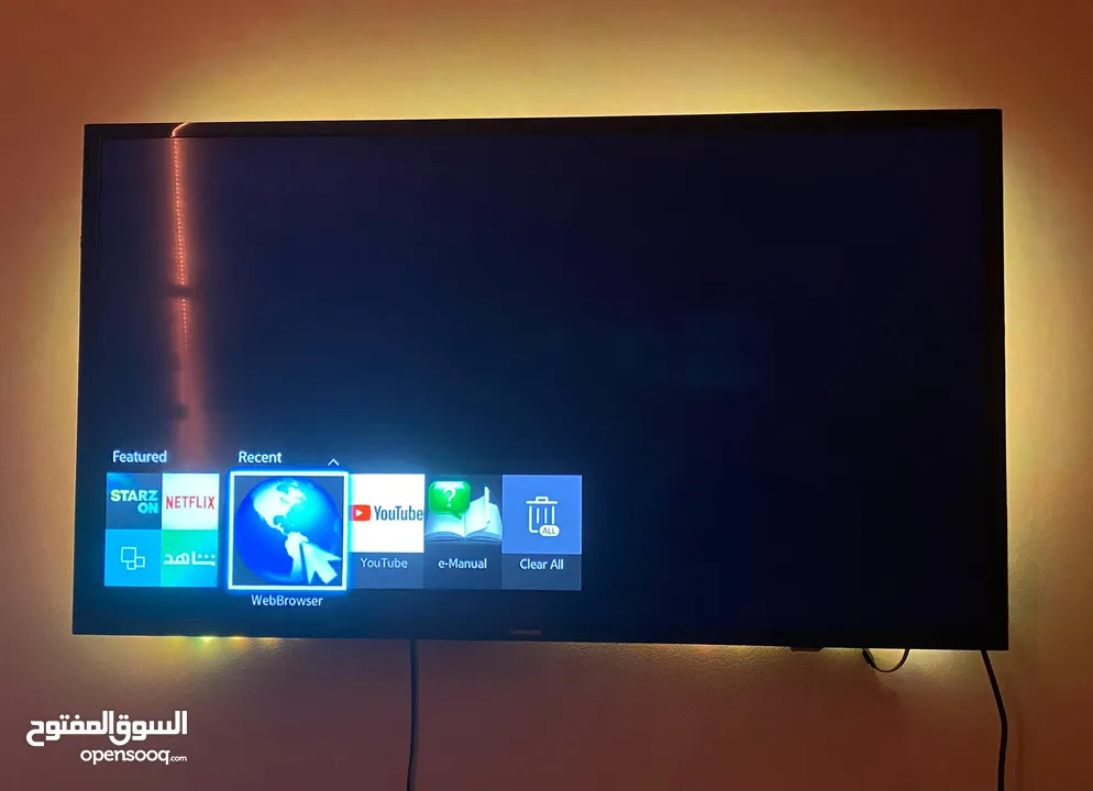 smart led tv good condition and function