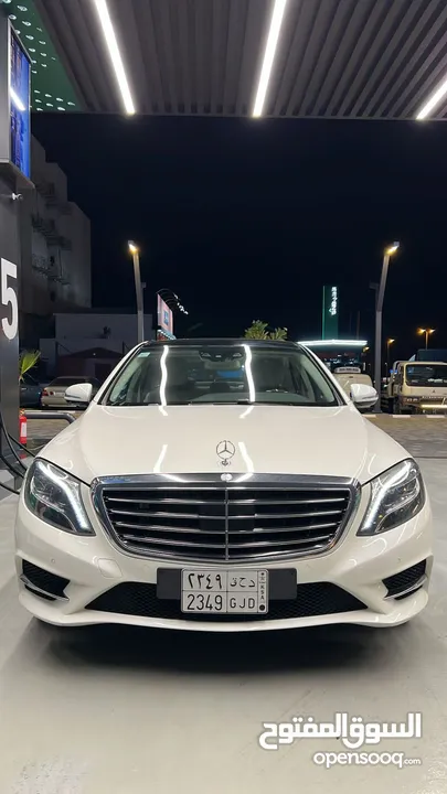 مرسيدس 2014قير اوتماتيك بنزين  للبيع مرسيدس يخت AMG S 400 2014 سعودي وارد الجفالي