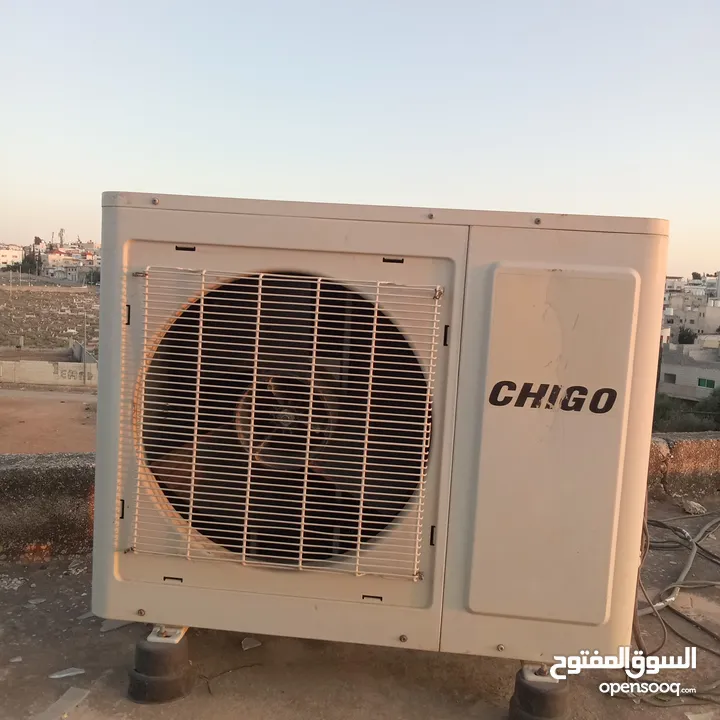 مكيف نوع جيكو مستعمل بسيط   بحاله جيدة جدا   قوي وممتاز   2 طن