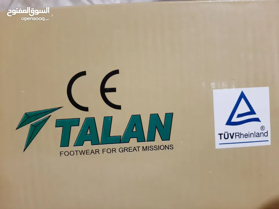 Talan New Safety Shoes - Made in Ukraine  – Black color