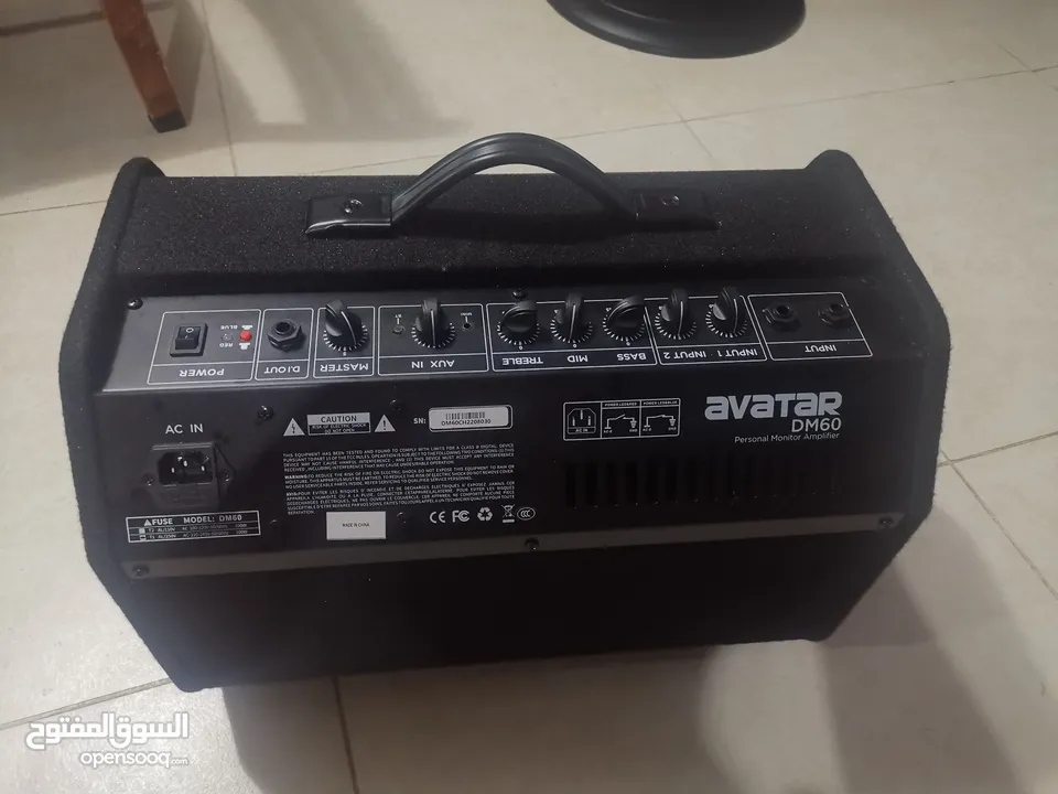 AVATAR DM60 ELECTRIC DRUM AMPLIFIER SPEAKER