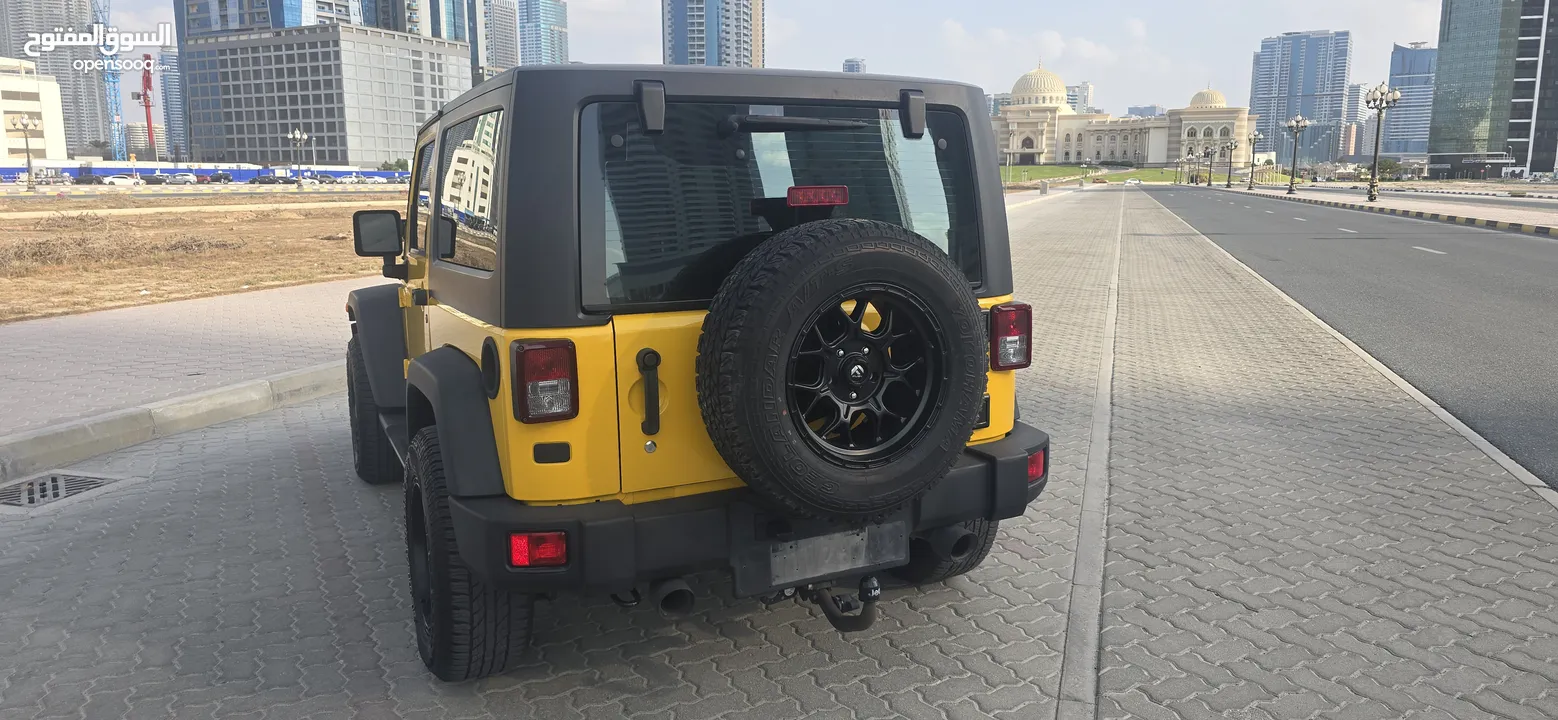 Jeep Wrangler Sport , Model 2015 , 6 Cylinder, GCC , In Agency Conditions,