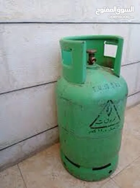 جرة غاز فاضية