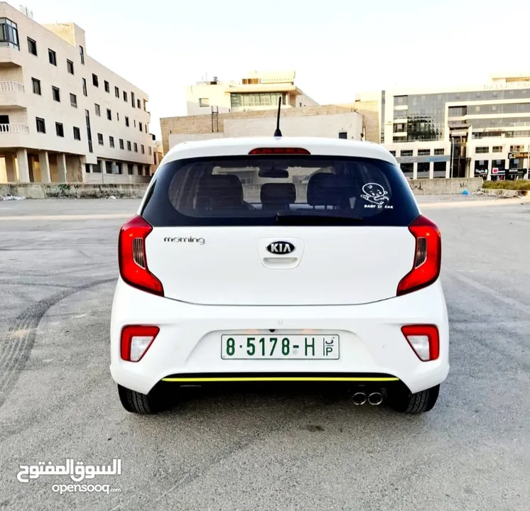 كيا مورنينج 2018 GT LINE فل  عداد قليل ( 44 ) ألف كيلو