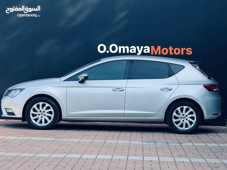 Seat Leon– تيربو1200 سيارة بتحكي عن حالها! جير عادي 6 غيار لمحبي المتعة بالأداء. عداد قليل فحص نخب