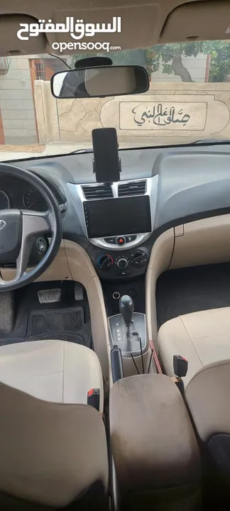 هنداي اكسنت 2017 ممتازه جدا بدون قص متور جير الف بنزين تامين وترخيص شامل