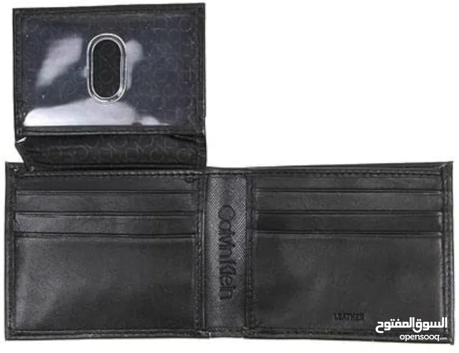 محفظة جلد رجالي Calvin Klein