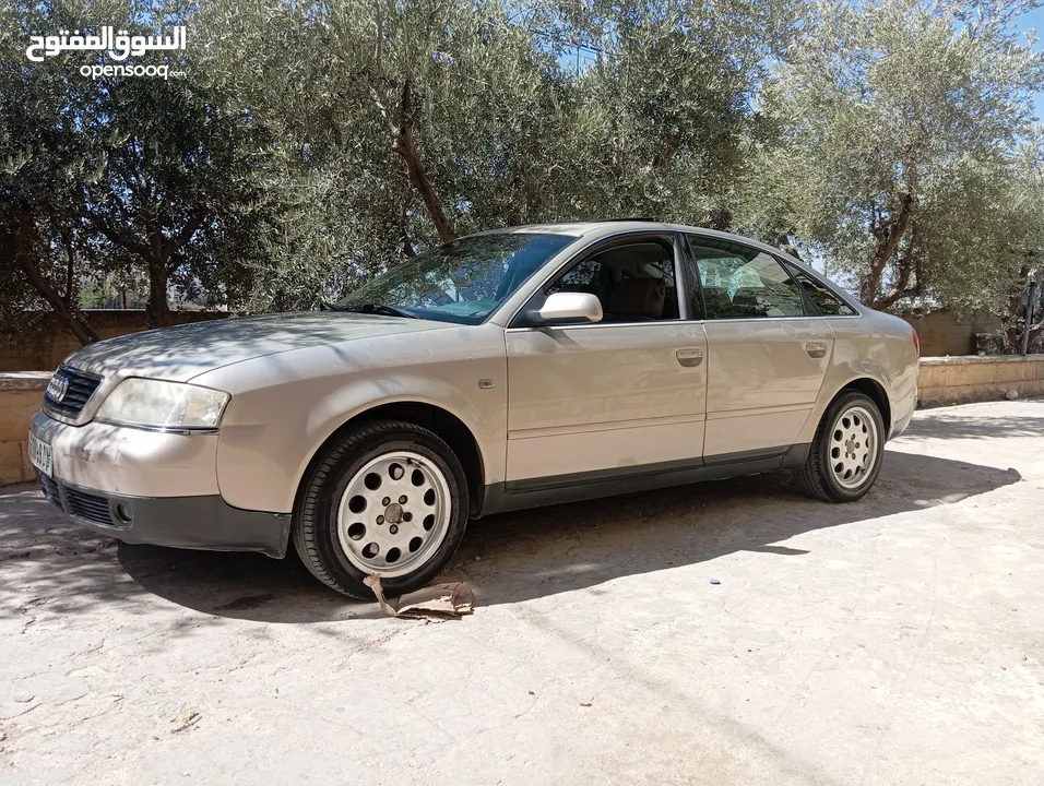 أودي a6 2400 موديل 2002  للبيع السعر على 25000على نقدي الله يبارك لصاحب نصيب
