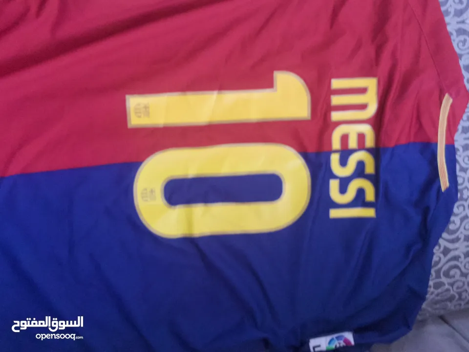 Messi shirt 2010 barcelona original تيشيرت ميسي 2010 اصلي نسخة الدوري نادرة