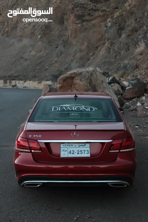 مرسيدس بنز E350 موديل 2014 وارد للبيع نظيف