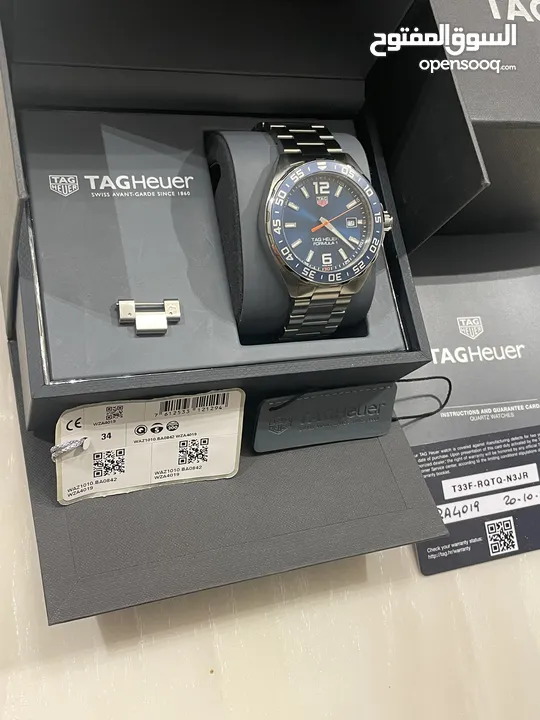 TAG HEUER FORMULA 1 استخدام اقل من اسبوع مخزنة