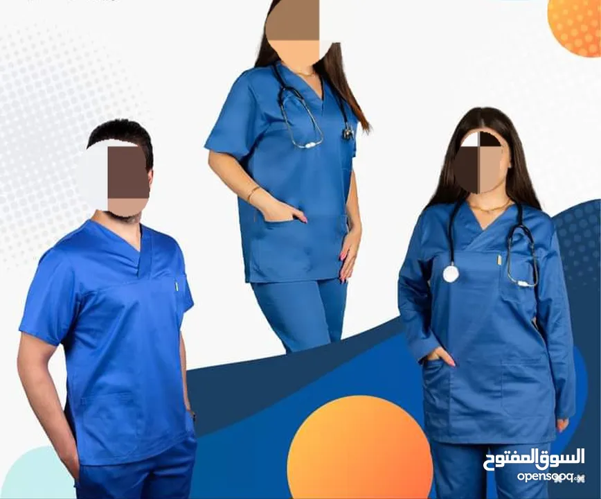 بلوزة موظفين فيزت جاليهات مع شعار باجات
