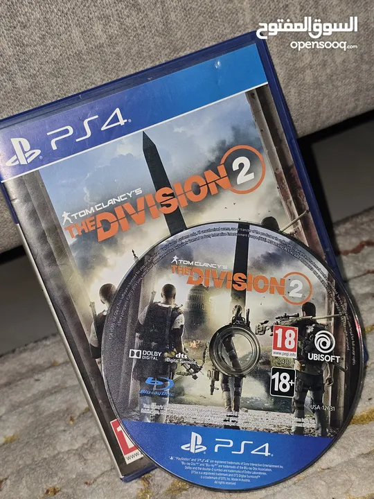 للبيع: The Division 2 – PS4  السعر فقط 60 شيكل  قابل ل التفاوض