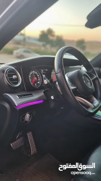 Mercedes Benz E200- AMG Full option دهان شركة فل اوبشن مميزة جدا جدا