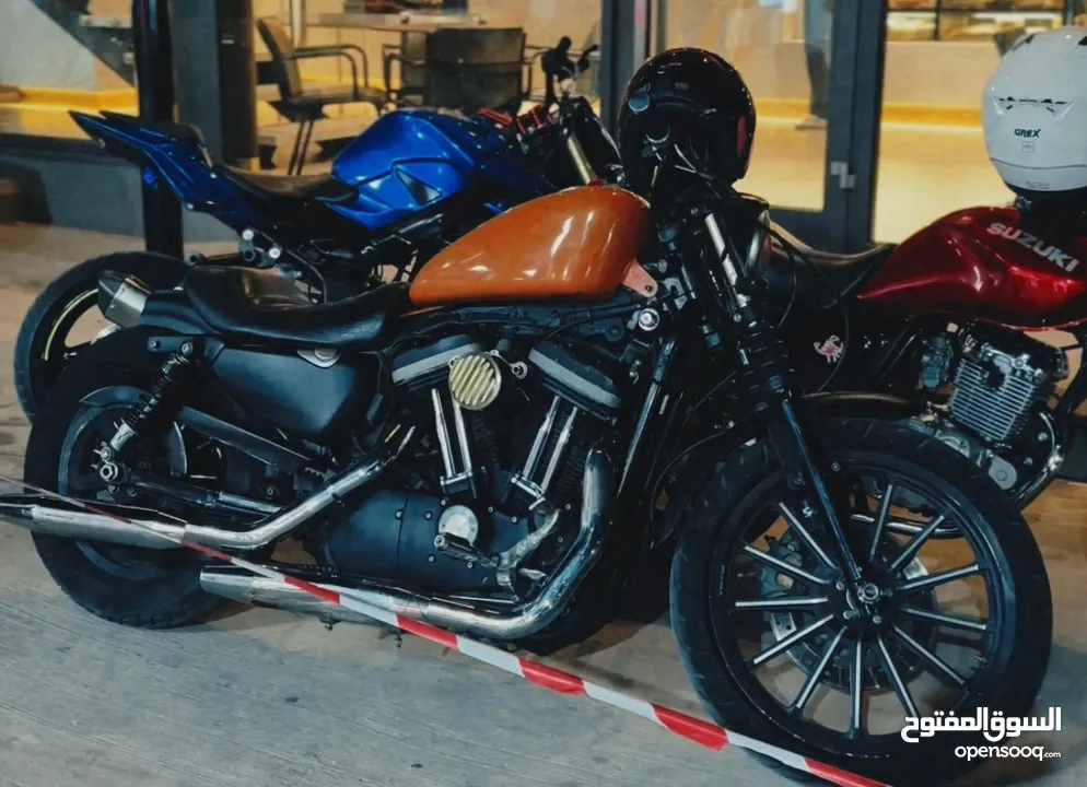 هارلي سبوستر 883 harley Davidson sportster 883