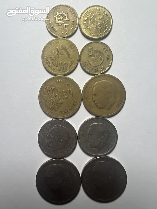قطع نقدية مغربية للبيع