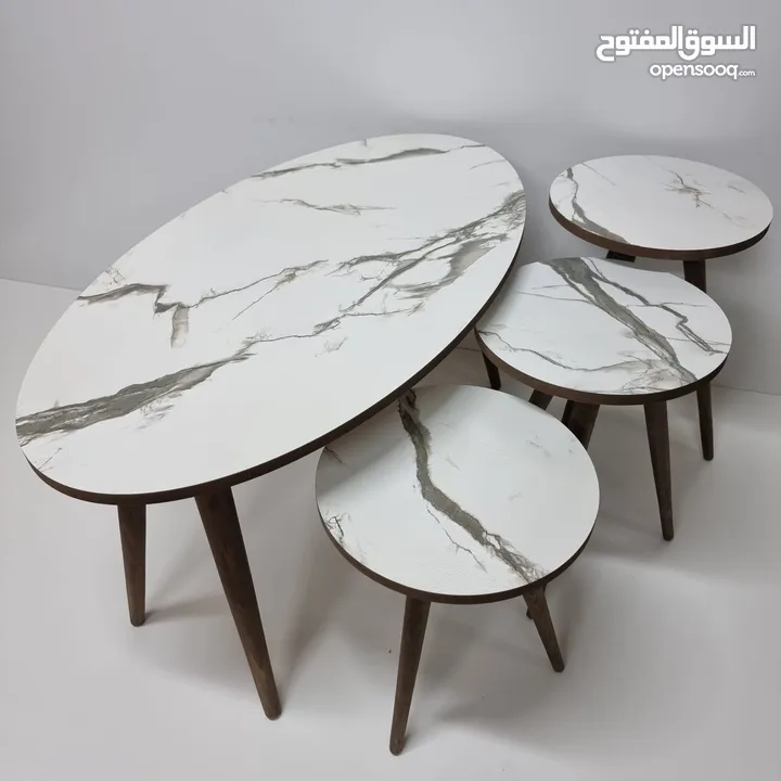 طاولات وسط نظام تركي  4 قطع     العرض لفتره محدوده سارع بالطلب