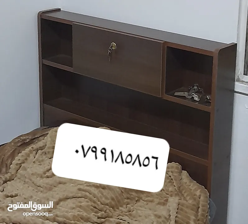 تخوت مفرد شباب قياس 190×90 كفاله 5سنوات سنوات خشب لامنيت 18م بدون فرشه