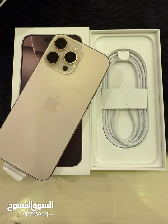 iPhone 16 Promax 256 desert titanium NEW