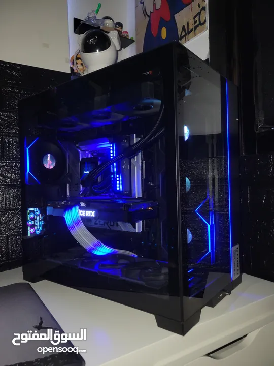 project zero on lian li o11d evo gaming pc rtx4070 ryzen 5 7600x 32gb 1tbM.2