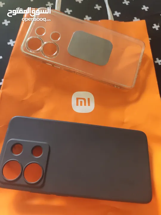 شاومي ردمي نوت 13 اخضر فستقي في حالة اكثر من ممتازة redmi note 13
