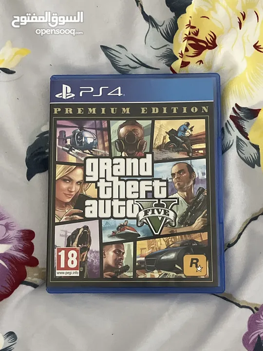 Gta5 works on ps4 and ps5 good condition