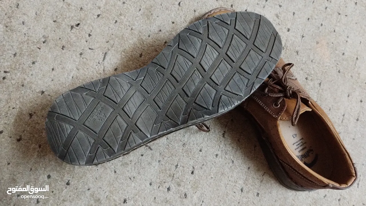 حذاء رجالي ماركة سوفتوك Softwalk برتغالي صناعة يدوية جلد طبيعي مريح 43