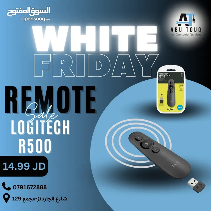 REMOTE LOGITECH R500 LASER ريموت لوجيتيك ليزر