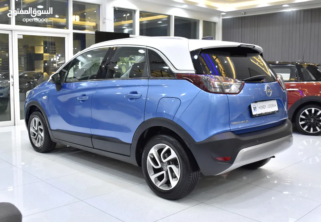 Opel Crossland X 1.2L ( 2020 Model ) in Blue Color GCC Specs