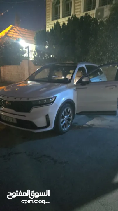 كيا سورينتو فل الفل اضافات 7 ركاب لون ابيض