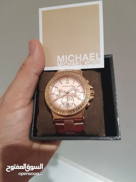 MICHAEL KORS_Runway Rose Gold-Tone Watch for sale ساعة نسائية ماركة مايكل كورس للبيع