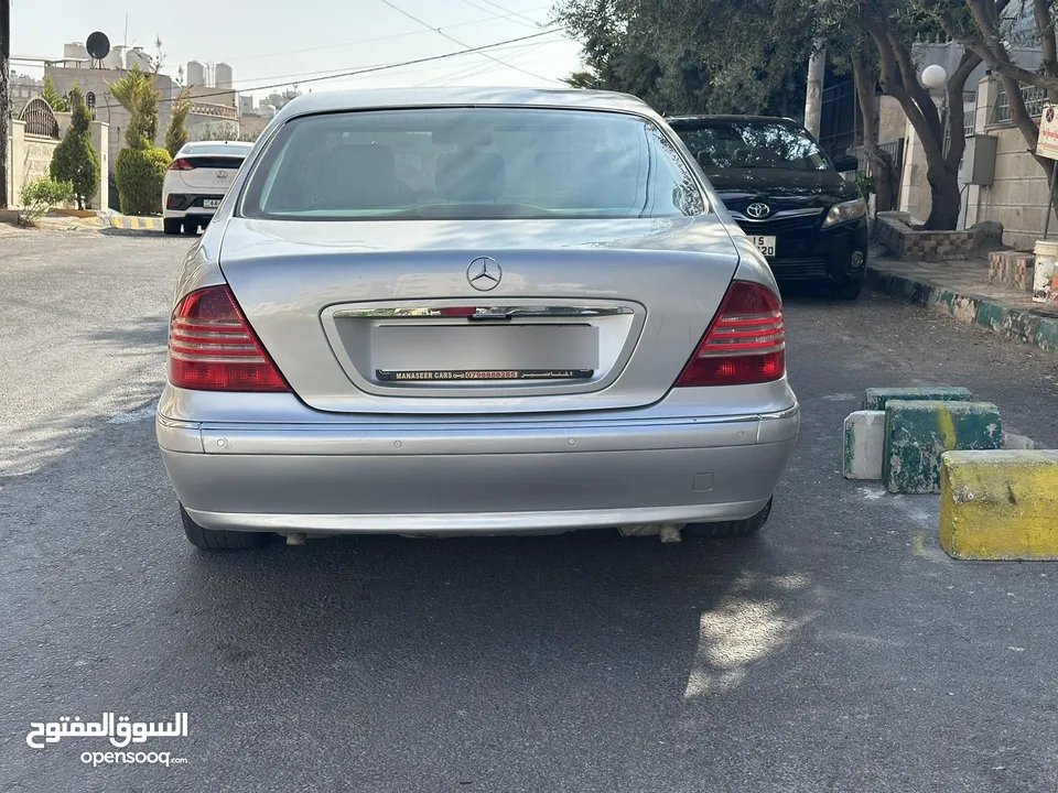 مرسيدس غواصة 350S للبيع موديل 2003 لون سلفر