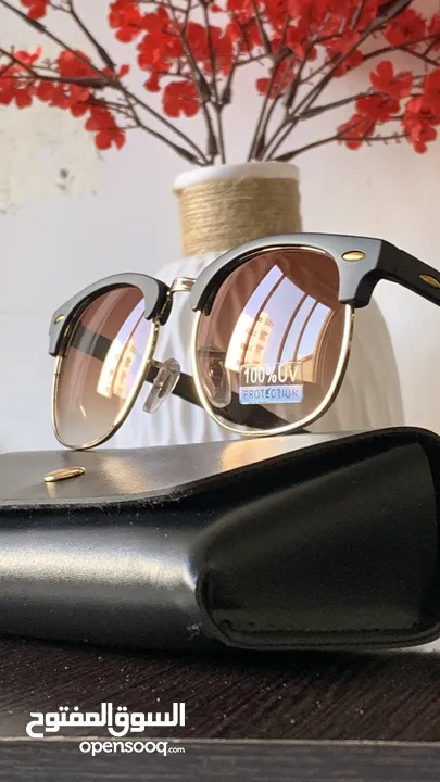 نظارة شمسية شبيهة بقصة Rayban