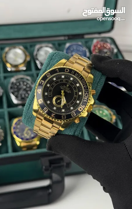 وصلت الملوكية  الجديد والقوي ساعات  ROLEX  كوبي ماستر رجالي  الأكثر مبيعًا اعلى صنف طبعا