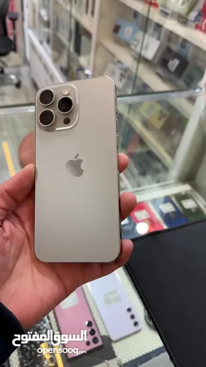 iPhone 15 Promax 256G ‎ 100%تيربو سم بتستلمه شغال على رقم