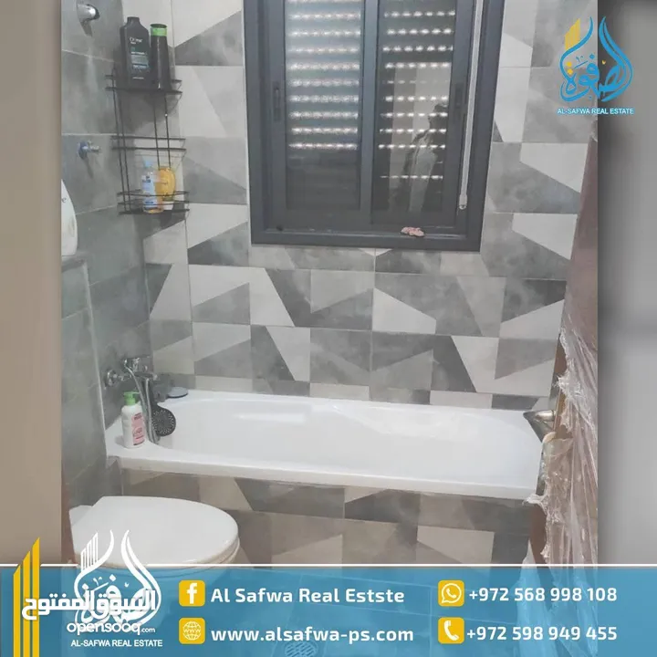 شقه جديده مفروشه بيرزيت ضاحيه الريحان