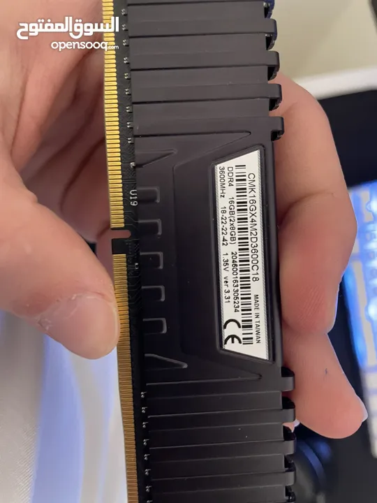 Ram Corsair vengeance 16gb (2x8)  3600mhz رام كورسير