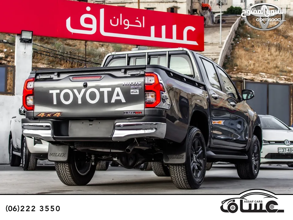 الان لدى معرض عساف اخوان لتجارة السيارات ، تم وصول تويوتا هايلوكس 2024   Toyota Hilux 2024