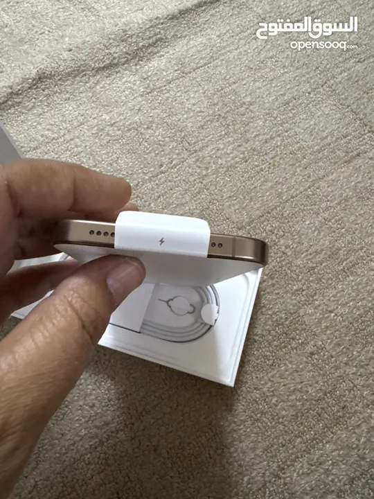 iPhone 16 Pro Max  آيفون 16 برو ماكس   تيتانيوم صحراوي  جديد  مقاومة الطرطشة والماء والغبار