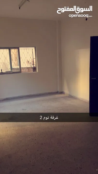 شقة طابق اول للايجار حي الحسين