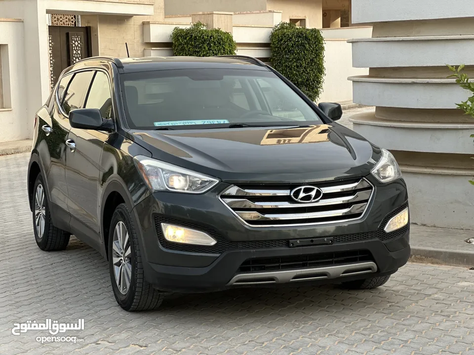 Santafe sport 2014 بلون مميز