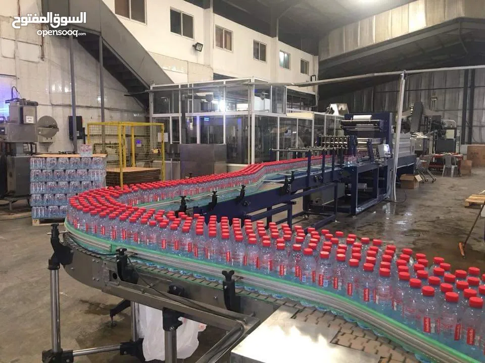 خطوط إنتاج وتعبئة عبوات المياه والعصير والالبان والزيوت والأدوية خط ماكينات تعبئة و تغليف