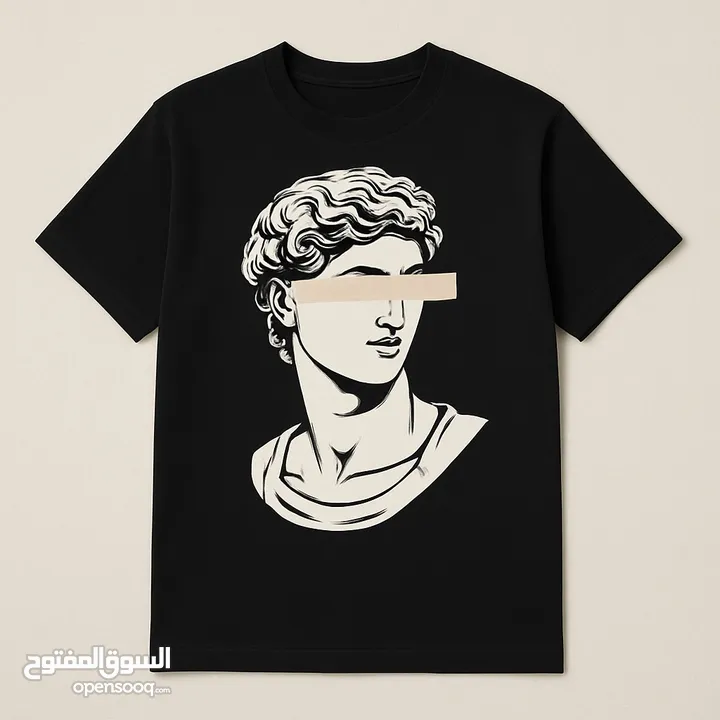 تيشيرت مميز للشباب والصبايا بطابع وتصميم فلسطيني 100‎%‎ انت بس عليك تقول شو في بالك وما عليك