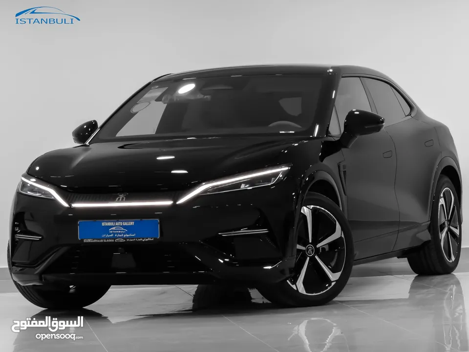 BYD Song-L 2023 Excellent 662Km 313hp سبويلر متحرك - فحص كامل - 4,000كم - اسود